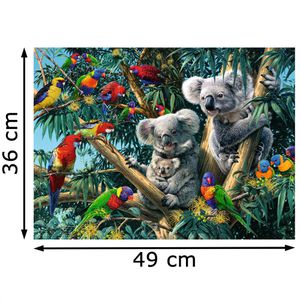 Produktbild für Puzzle Ravensburger 12000206, Koalas im Baum