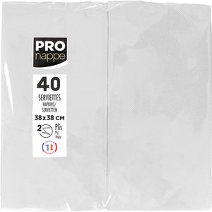 Produktbild für Servietten PROnappe SV623901I, weiß