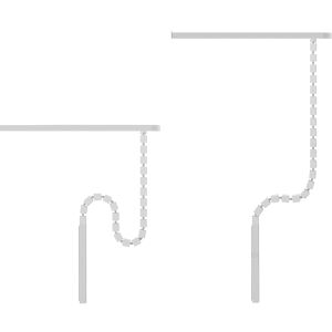 Produktbild für Kabelführung Neomounts ADS06-133WH, zum Anschrauben, weiß