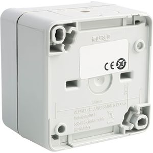 Produktbild für Lichtschalter Jung 806 W, WG 800, grau