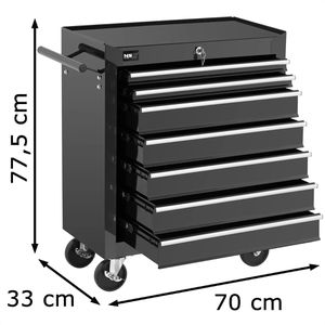 Produktbild für Werkzeugwagen MSW WWG-11, leer