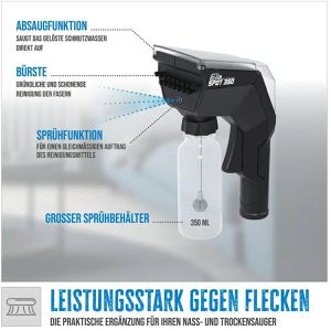 Produktbild für Waschdüse Güde Polsterreinigungsbürste Spot 350