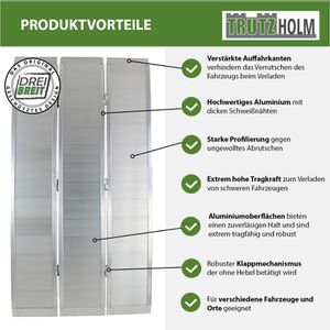 Produktbild für Auffahrrampe Dreibreit by Trutzholm 39062, 1 Stück