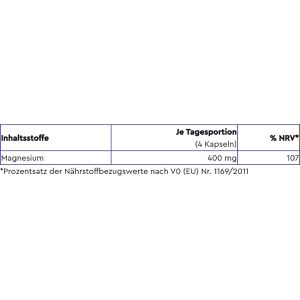 Produktbild für Magnesium gloryfeel Bisglycinat, 240 Kapseln