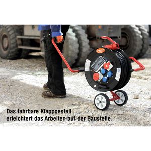 Produktbild für Kabeltrommel as-Schwabe 26205 Mammut 6, für außen IP44