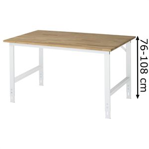 Arbeitstisch Rau Tom, höhenverstellbar