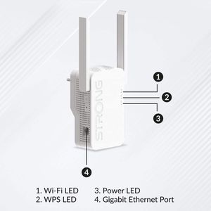 Produktbild für WLAN-Repeater Strong AX1800, REPEATERAX1800