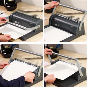 Produktbild für Bindegerät Pavo Smartmaster Plus, A4, manuell