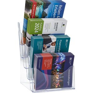 Prospekthalter Böttcher-AG Premium, transparent