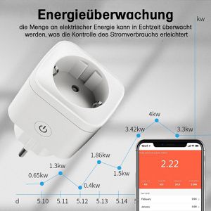 Produktbild für Smart-Steckdose Offgridtec 022115, für innen
