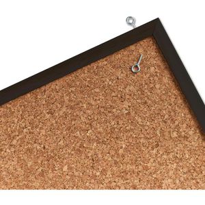 Produktbild für Pinnwand Zeller World Letters 11570, braun