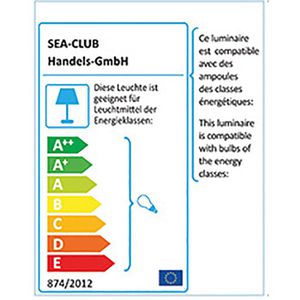 Produktbild für Schreibtischlampe SEA-CLUB mit E27-Fassung