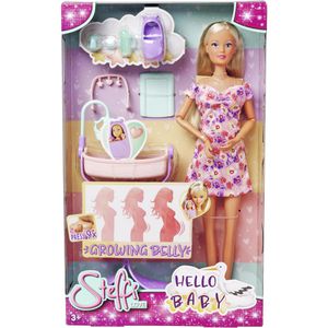 Produktbild für Puppe Steffi-Love Hello Baby, ab 3 Jahre