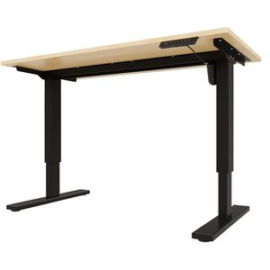 Produktbild für Schreibtisch Bisley E-StarterTech, ahorn / schwarz