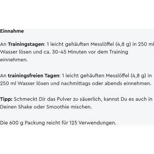 Produktbild für Aminosäuren gloryfeel L-Citrullin Malat Pure, Getränkepulver