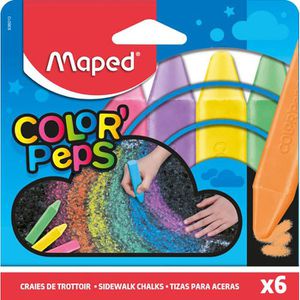 Produktbild für Kreide Maped 936010, 6 Stück