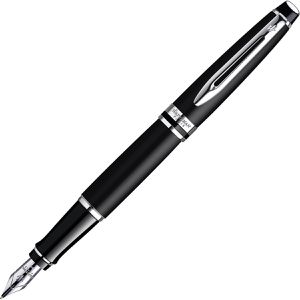 Produktbild für Füller Waterman Expert Matt Black C.C., Feder M