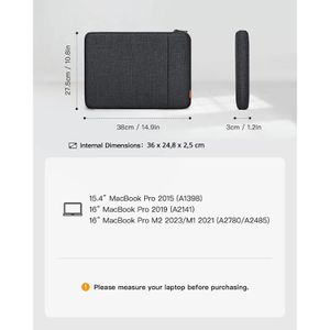 Produktbild für Laptophülle Inateck LB01006-15S, bis 16 Zoll