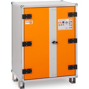 Produktbild für Akku-Ladeschrank CEMO Premium 8/10, mit 18 Steckdosen