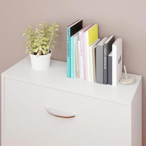 Produktbild für Schuhschrank CASARIA 107164, weiß