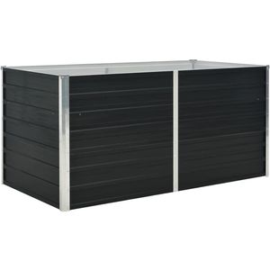 Produktbild für Hochbeet vidaXL 45722, aus verzinktem Stahl