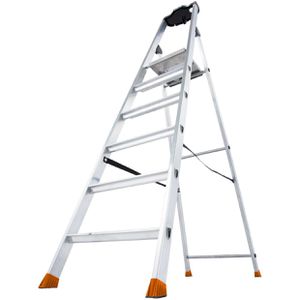 Produktbild für Stehleiter Krause Monto Solido, 126658, mit Plattform