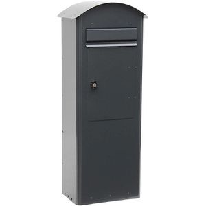 Produktbild für Briefkasten SafePost 70555 ScanPro 70-5, anthrazit, aus Stahl