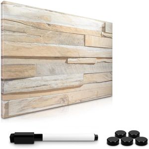 Produktbild für Magnettafel Navaris Memoboard, Stone Wall