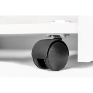 Produktbild für Aktenvernichter Intimus 85 CP4, 295251, weiß, mit Rollen