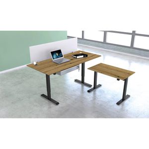 Produktbild für Schreibtisch Kerkmann Move 1, eiche / anthrazit