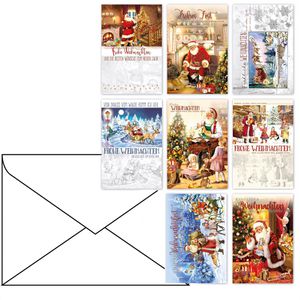 Weihnachtskarte Böttcher-AG Nostalgie sortiert