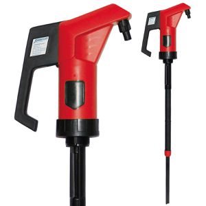 Fasspumpe Jessberger JP-04 rot, 2 Zoll Gewinde, mit Hebel