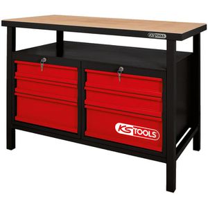 Produktbild für Werkbank KS-Tools 865.0004, rot