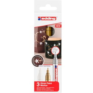 Produktbild für Lackmarker Edding 750 metallic