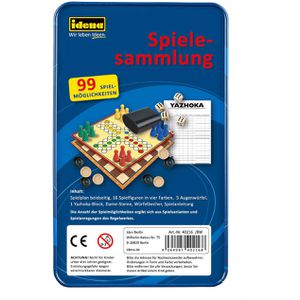 Produktbild für Brettspiel Idena 40216, Spielesammlung 99 Spiele