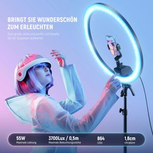 Produktbild für Ringlicht Neewer SRP18C, 864 LEDs