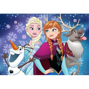 Produktbild für Puzzle Ravensburger 09074, Disney Frozen - Nordlichter