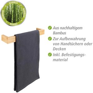 Produktbild für Handtuchhalter Wenko Bambusa, 24741100
