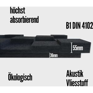 Produktbild für Akustikplatte Silenti CubeLevel L, für Wand
