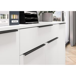 Produktbild für Sideboard Germania Mailand, 4374-84, aus Holz, weiß