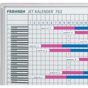 Produktbild für Planungstafel Franken JK753, JetKalender