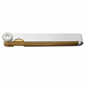 Produktbild für Fühlerlehre Helios-Preisser 0607403, aus Messing
