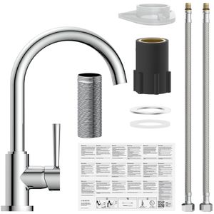Produktbild für Küchenarmatur Schütte Cornwall, chrom