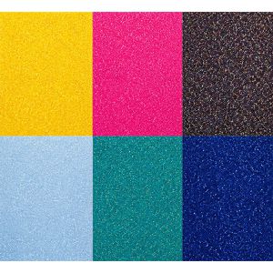 Produktbild für Fotokarton Folia Glitterkarton Rainbow, 50 x 70 cm
