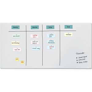 Glas-Magnettafel Sigel GL525 Artverum, inkl. 2 Magnete