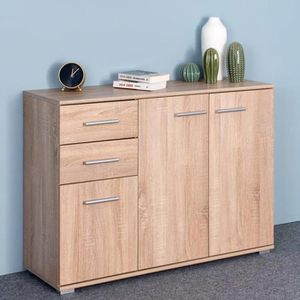 Produktbild für Sideboard CASARIA 106618, aus Holz, eiche