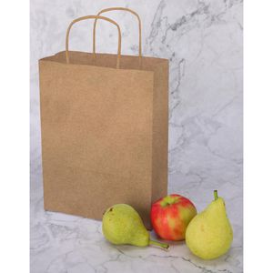 Produktbild für Papiertüten Mailmedia braun