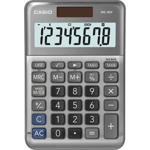 Produktbild für Taschenrechner Casio MS 80 F, mit MwSt-Berechnung