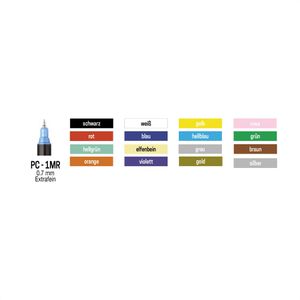Produktbild für Acrylstifte Posca PC-1MC