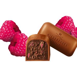 Produktbild für Minischokolade Niederegger Himbeer Crunch